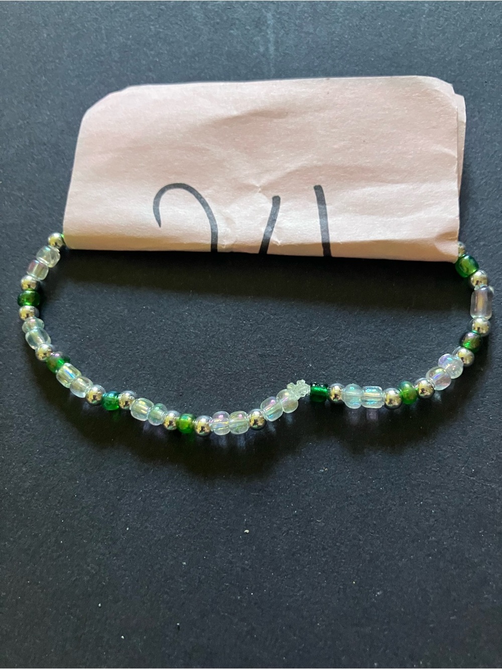 #24 handmade Swarovski bracelet